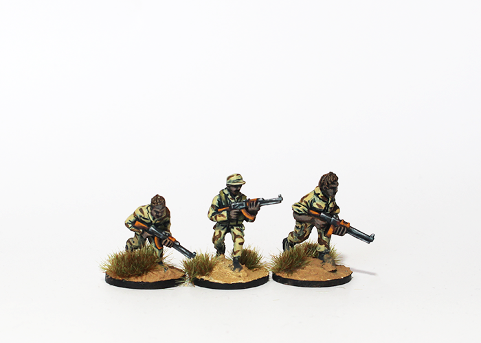 African Irregulars with LMGs