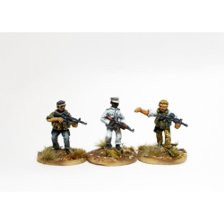 African Dictator with Bodyguards