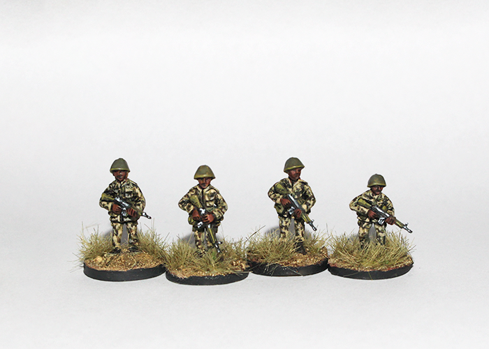African Riflemen with G3 - Standing