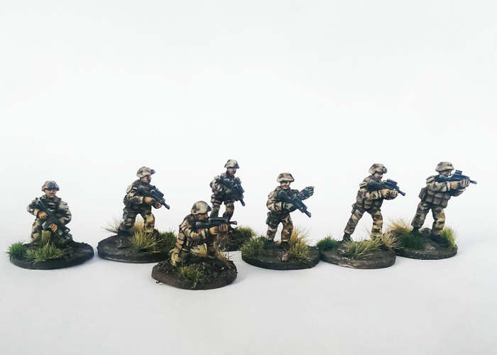 French Infantry Squad - Groupe de Voltige