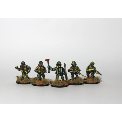 Post-Apocalyptic Gangsters in Gas Masks