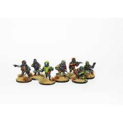 Post Apocalyptic Gangsters in Gas Masks - Skirmishing Post Apocalyptic Gangsters in Gas Masks - Skirmishing