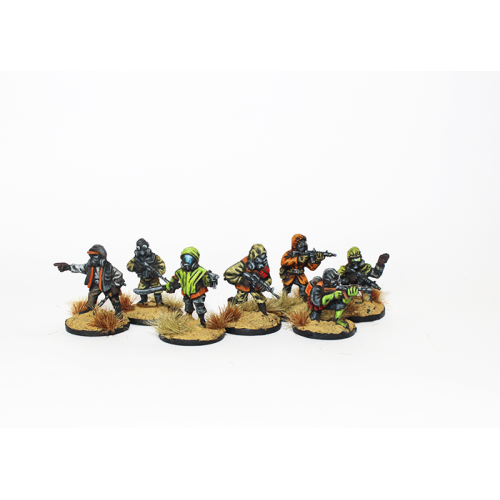 Post Apocalyptic Gangsters in Gas Masks - Skirmishing Post Apocalyptic Gangsters in Gas Masks - Skirmishing