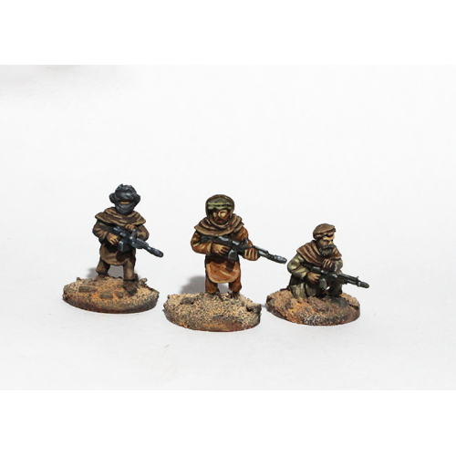 Afghan Insurgents with PKM Machine Guns