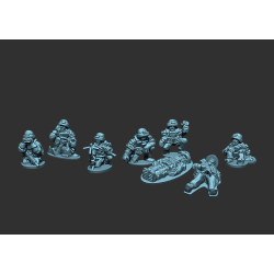 British Support and Casualties