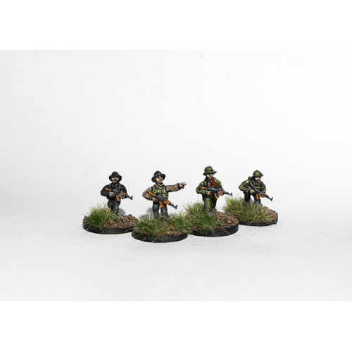 Vietcong with AK rifles